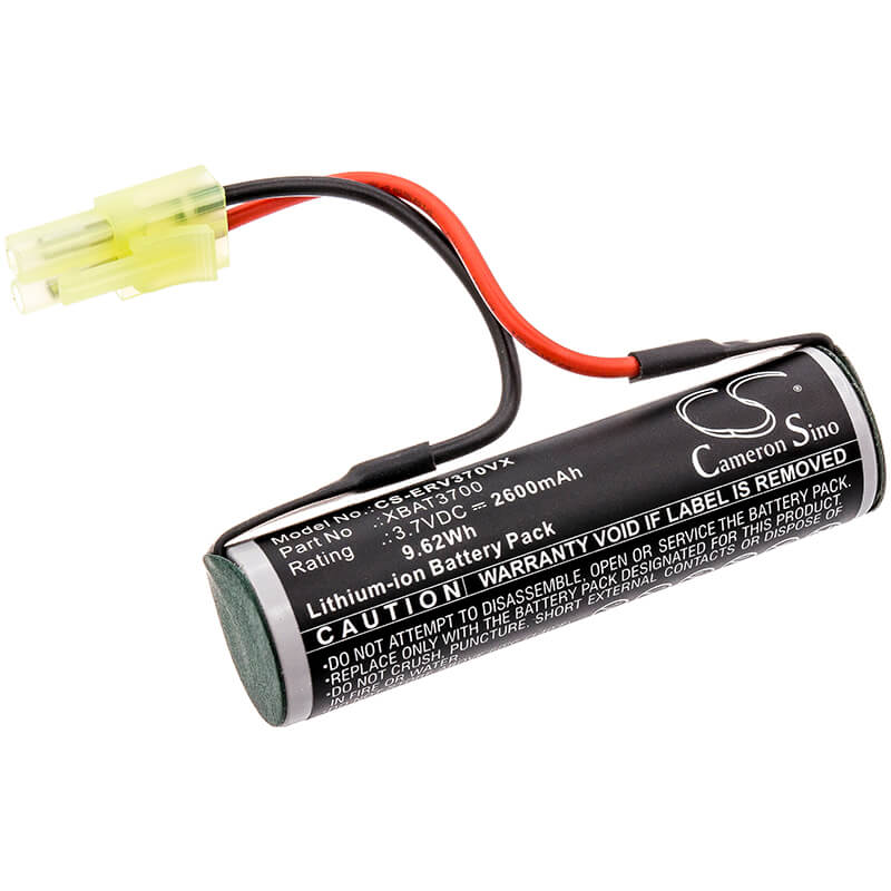 3.7V, 2600mAh, Li-ion Battery fits Shark, Cordless Rechargeable Hard Flo, V3700, 9.62Wh