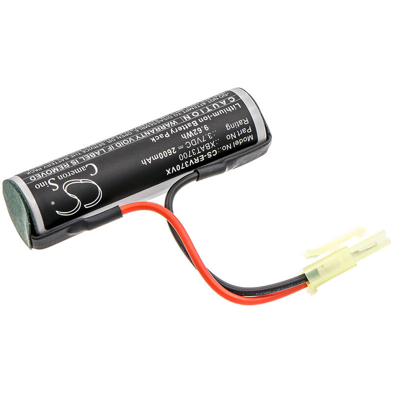 3.7V, 2600mAh, Li-ion Battery fits Shark, Cordless Rechargeable Hard Flo, V3700, 9.62Wh