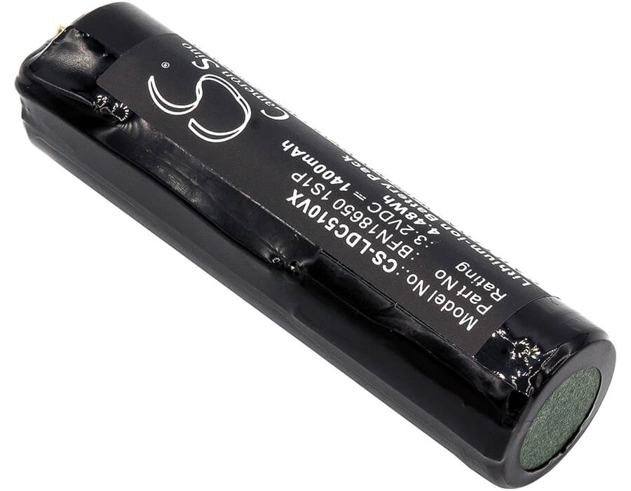 3.2V, 1400mAh, Li-ion Battery fits Leifheit, 51000, 51002, 4.48Wh