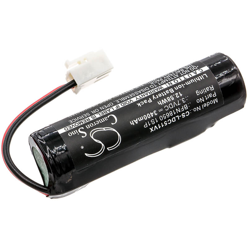 3.7V, 3400mAh, Li-ion Battery fits Leifheit, 51000, 51002, 12.58Wh
