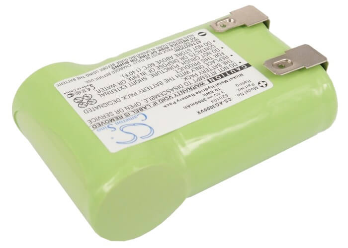 3.6V, 3000mAh, Ni-MH Battery fits Aeg, Junior 3000, 10.8Wh