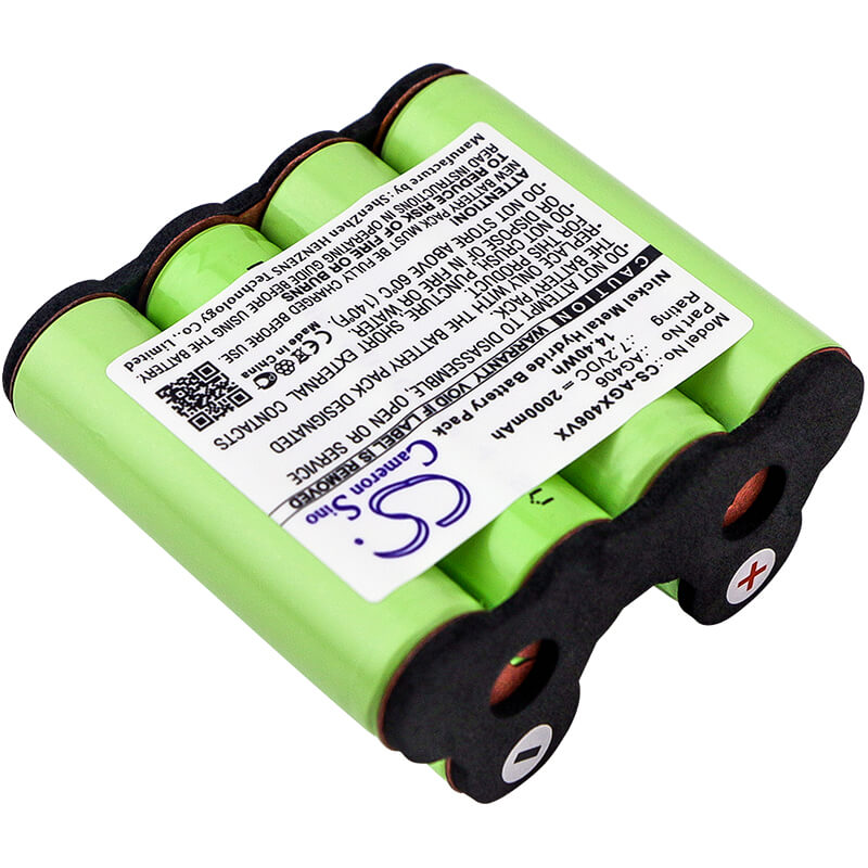 7.2V, 2000mAh, Ni-MH Battery fits Aeg, Electrolux Ag406, Zb4106wd, 14.4Wh