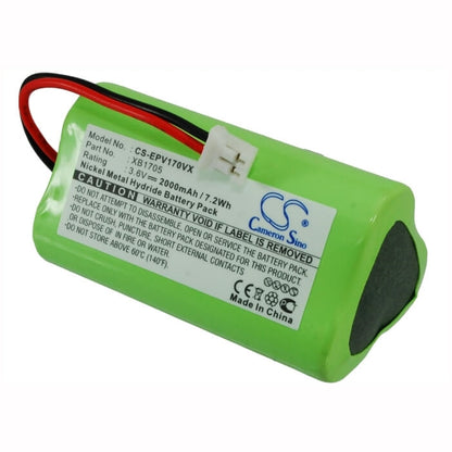 3.6V, 2000mAh, Ni-MH Battery fits Euro Pro, Shark V1705, Shark V1705i, 7.2Wh
