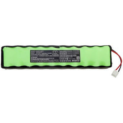 24.0V, 3000mAh, Ni-MH Battery fits Rowenta, Rh8770wu/2d1, Rh877101/2d1, 72Wh