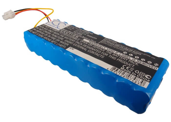 26.4V, 3600mAh, Ni-MH Battery fits Samsung, Vc-rs60, Vc-rs60h, 95.04Wh
