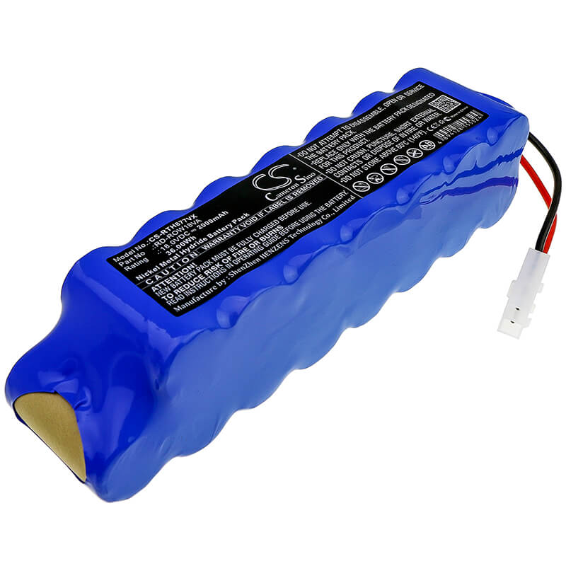 18.0V, 2000mAh, Ni-MH Battery fits Rowenta, Rh8771, 36Wh