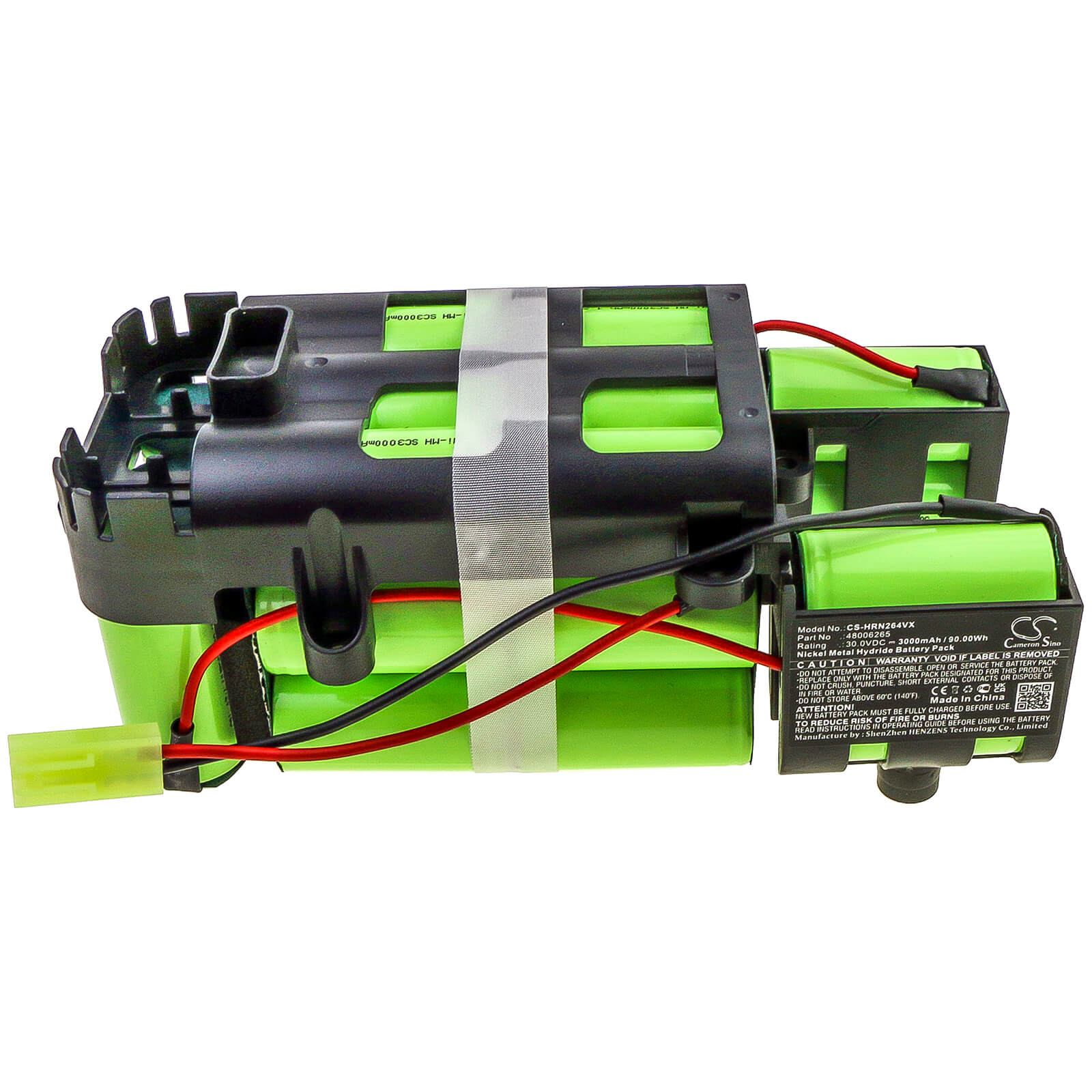 30.0V, 3000mAh, Ni-MH Battery fits Hoover, Athn30gr011, Athv30rm011, 90Wh