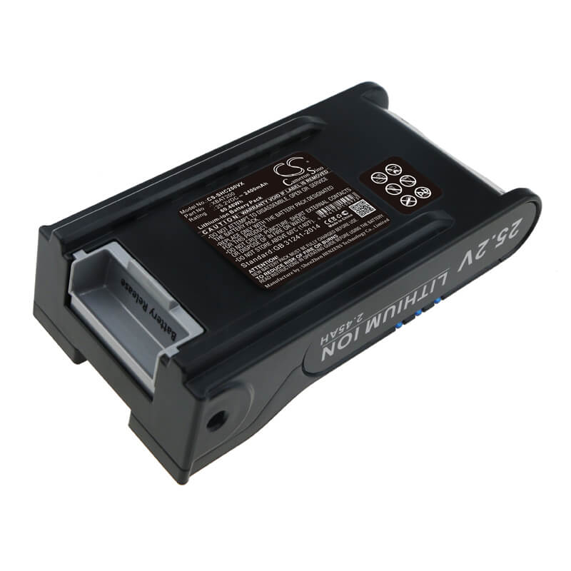 25.2V, 2400mAh, Li-ion Battery fits Shark, F30, Ic200c, 60.48Wh