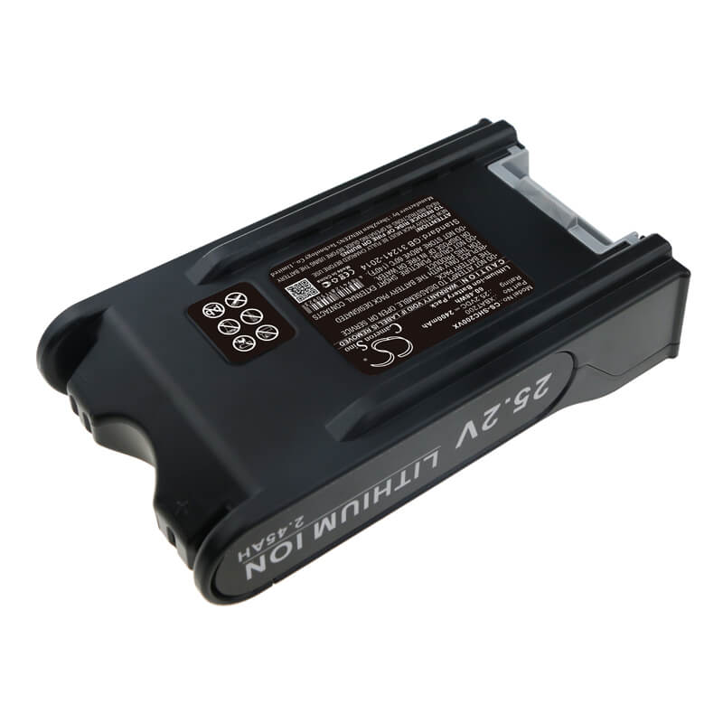 25.2V, 2400mAh, Li-ion Battery fits Shark, F30, Ic200c, 60.48Wh