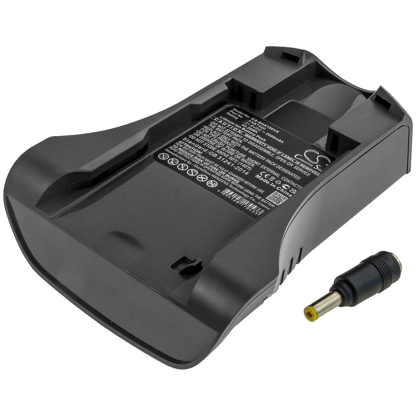 21.6V, 2000mAh, Li-ion Battery fits Shark, X1, X2, 43.2Wh