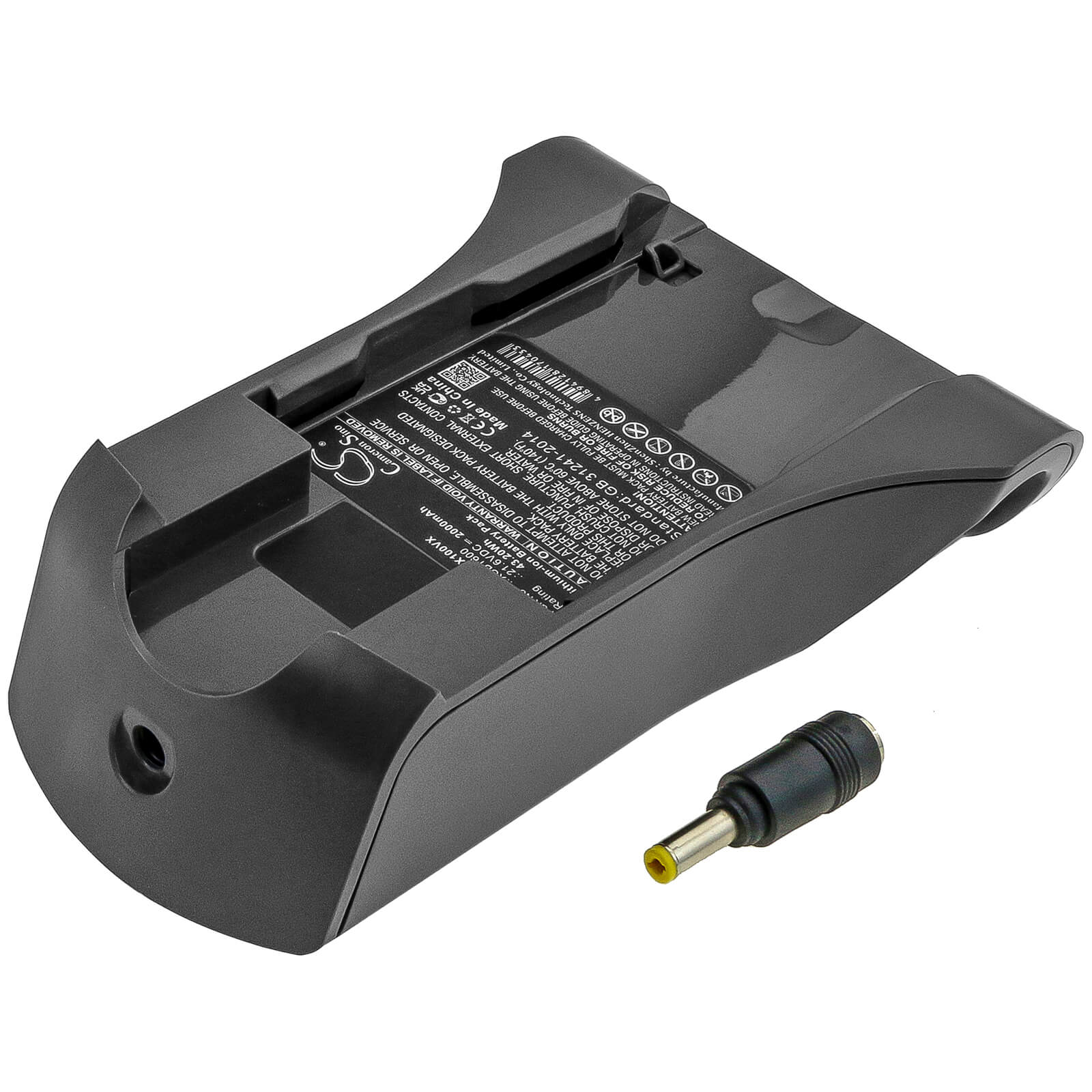21.6V, 2000mAh, Li-ion Battery fits Shark, X1, X2, 43.2Wh