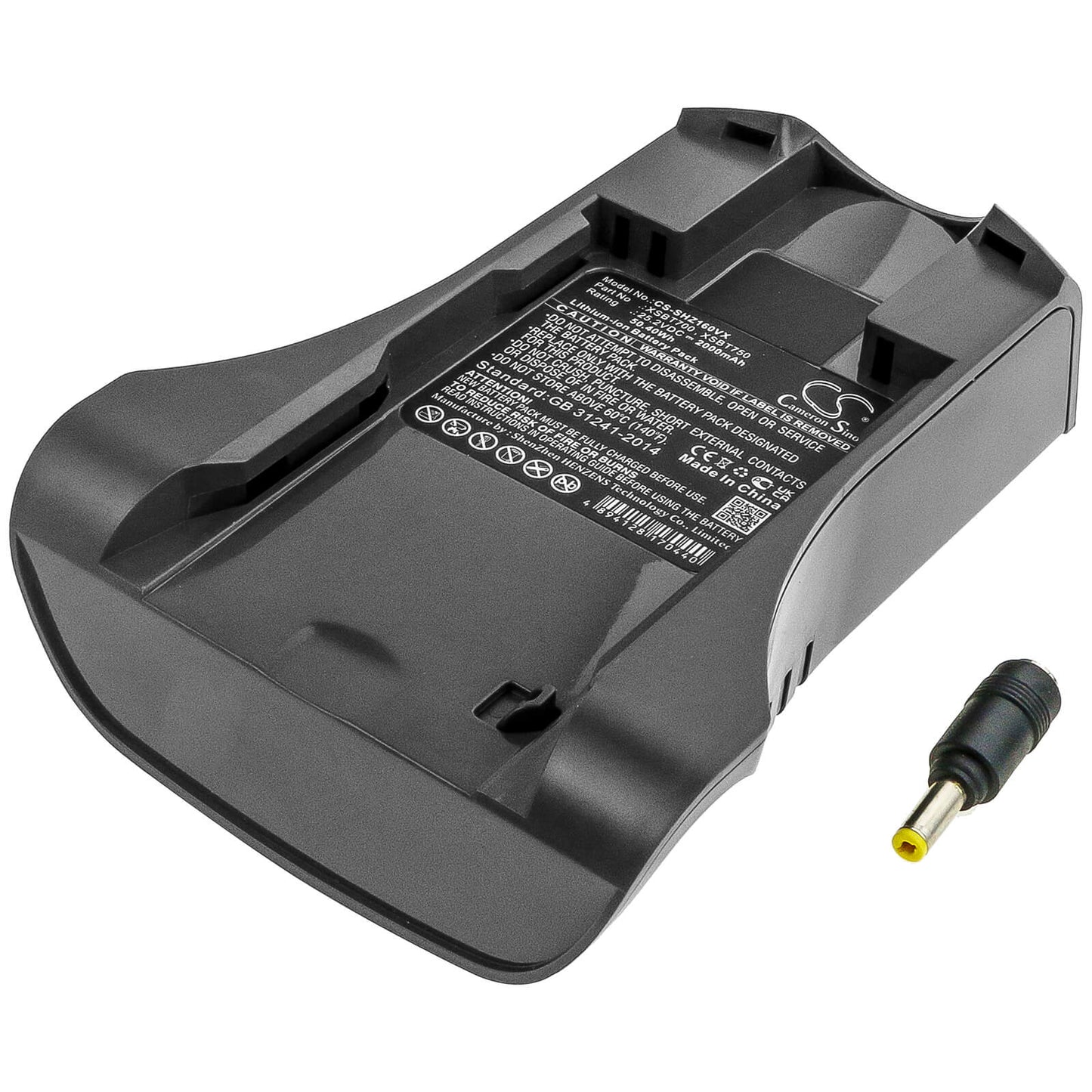 25.2V, 2000mAh, Li-ion Battery fits Shark, Ic160ukt, Icz160uk, 50.4Wh