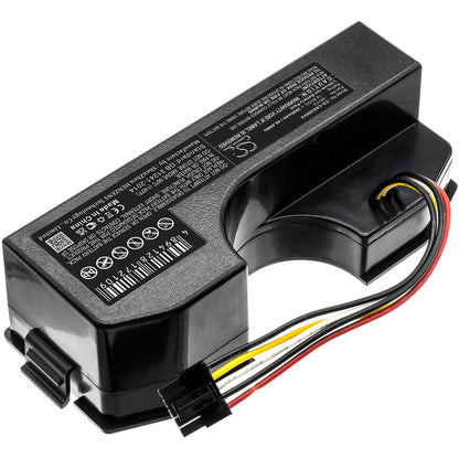 14.8V, 3000mAh, Li-ion Battery fits Cecotec, Conga 3090, 44.4Wh
