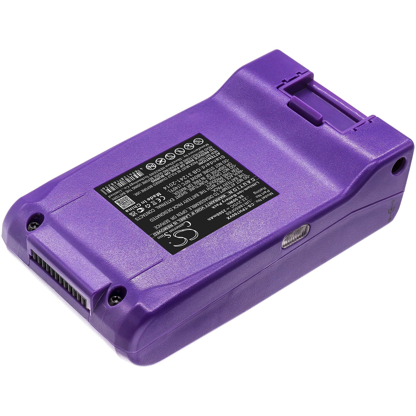 22.2V, 2500mAh, Li-ion Battery fits Hosome, Tph07, 55.5Wh