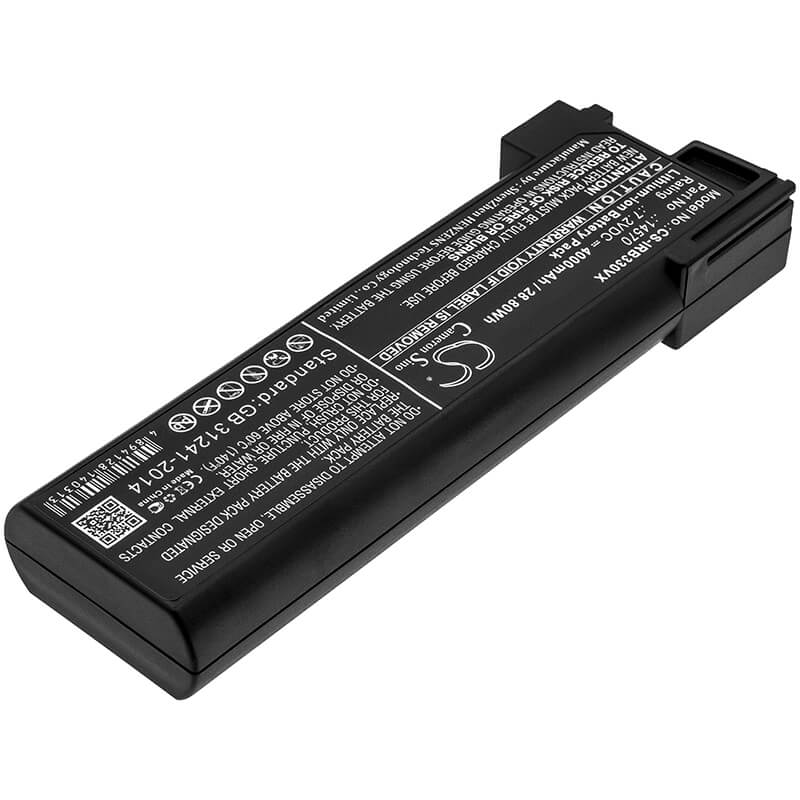 7.2V, 4000mAh, Li-ion Battery fits Irobot, Looj 330, Looj 330 Gutter Cleaning Robot, 28.8Wh