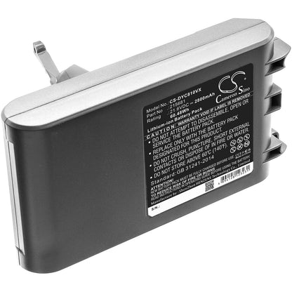 21.6V, 2800mAh, Li-ion Battery fits Dyson, Sv10, V8, 60.48Wh