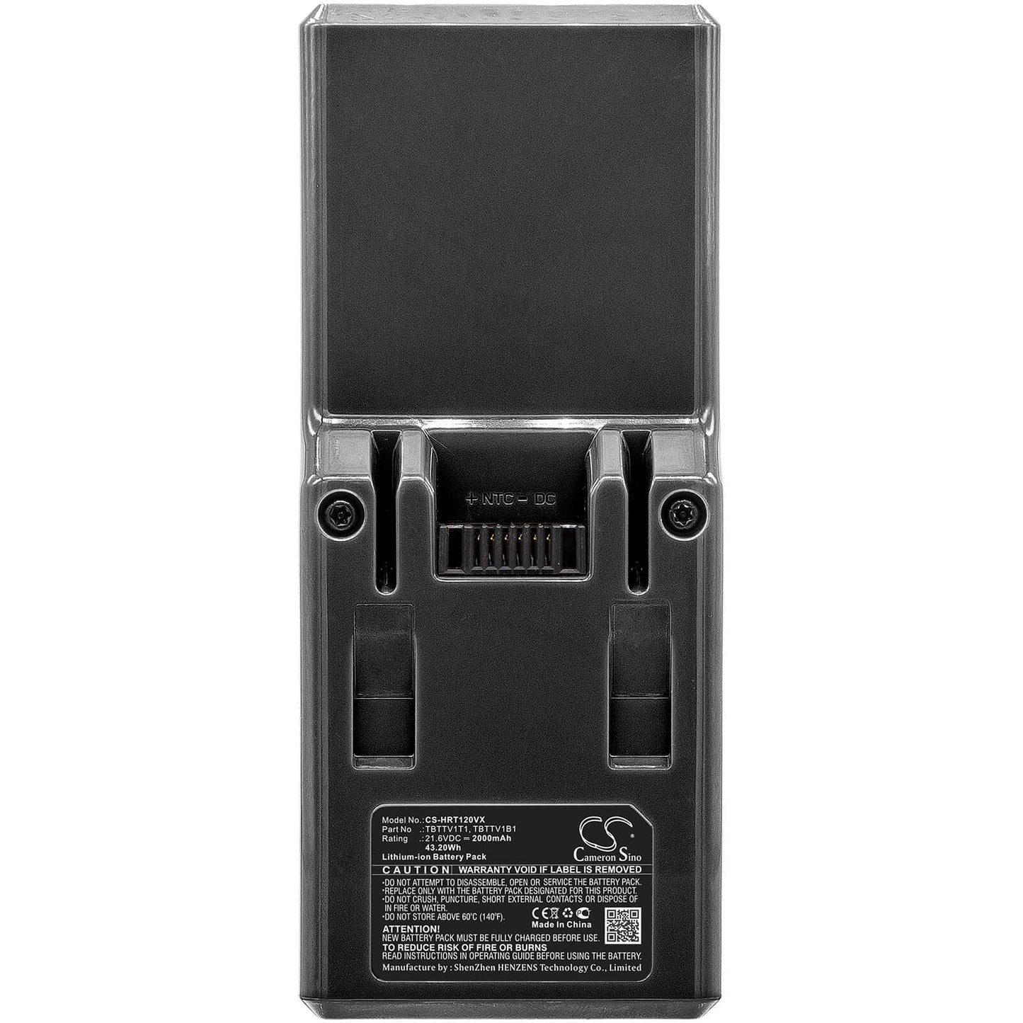 21.6V, 2000mAh, Li-ion Battery fits Hoover, 33201619, Bh52200, 43.2Wh