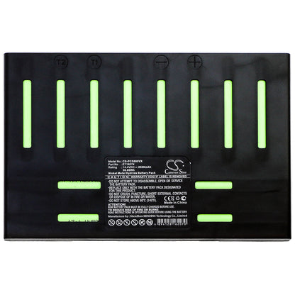 14.4V, 2500mAh, Ni-MH Battery fits Proscenic, Pro Coco, Smart 680t, 36Wh