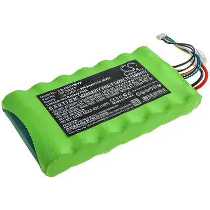 25.2V, 2000mAh, Li-ion Battery fits Eureka, Nec180 Pro, 50.4Wh