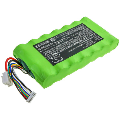 25.2V, 2000mAh, Li-ion Battery fits Eureka, Nec180 Pro, 50.4Wh