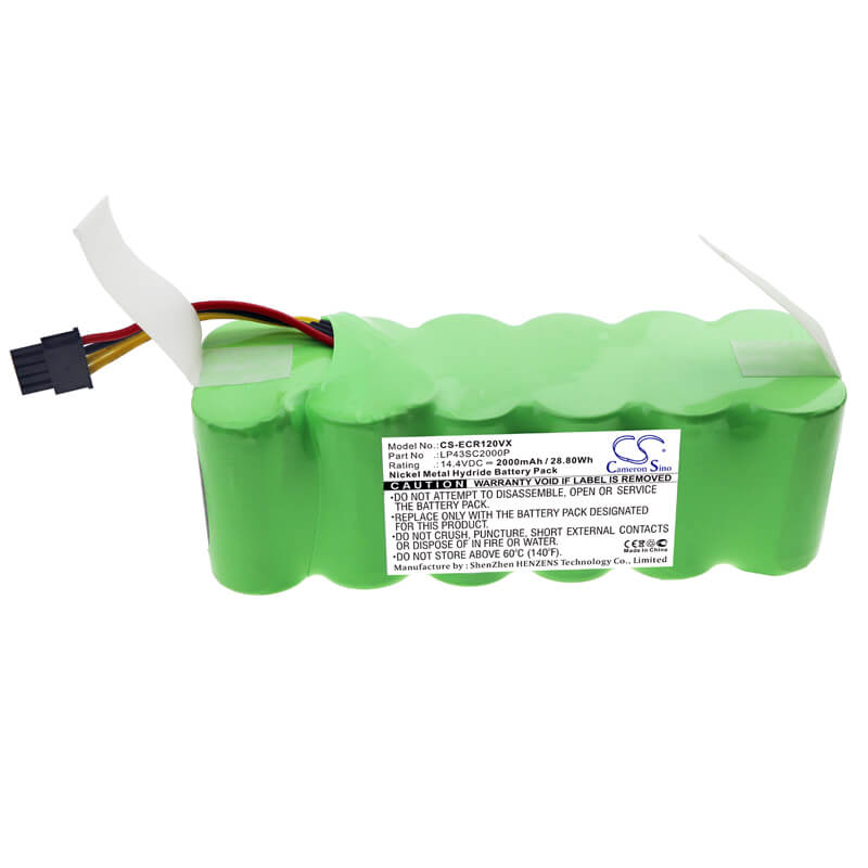 14.4V, 2000mAh, Ni-MH Battery fits Sichler, Nc-5725-919, Pcr-2000, 28.8Wh