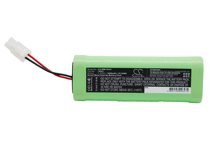 7.2V, 3600mAh, Ni-MH Battery fits Irobot, Looj 125, Looj 135, 25.92Wh