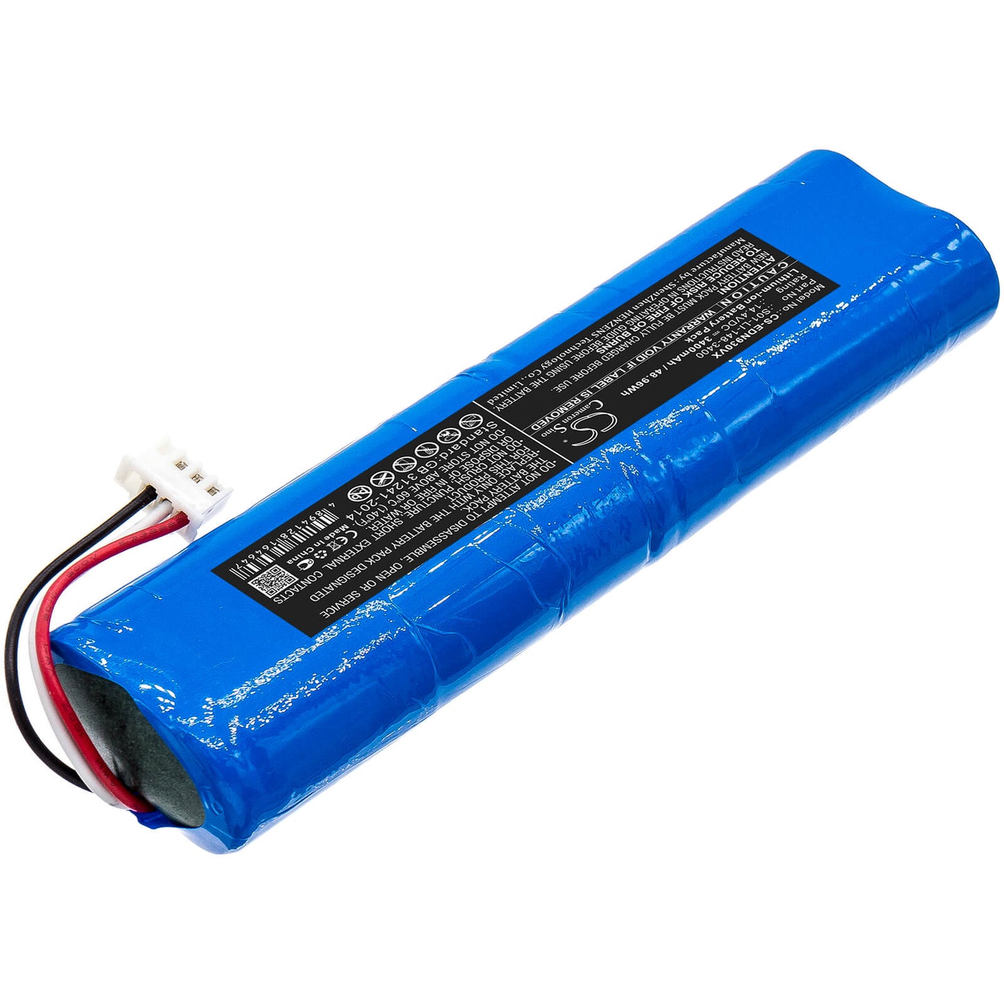 14.4V, 3400mAh, Li-ion Battery fits Ecovacs, Deebot Ozmo 900, Deebot Ozmo 901, 48.96Wh