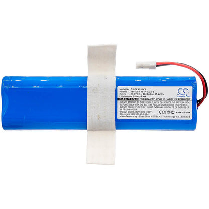 14.4V, 2600mAh, Li-ion Battery fits Zaco, V3, V40, 37.44Wh