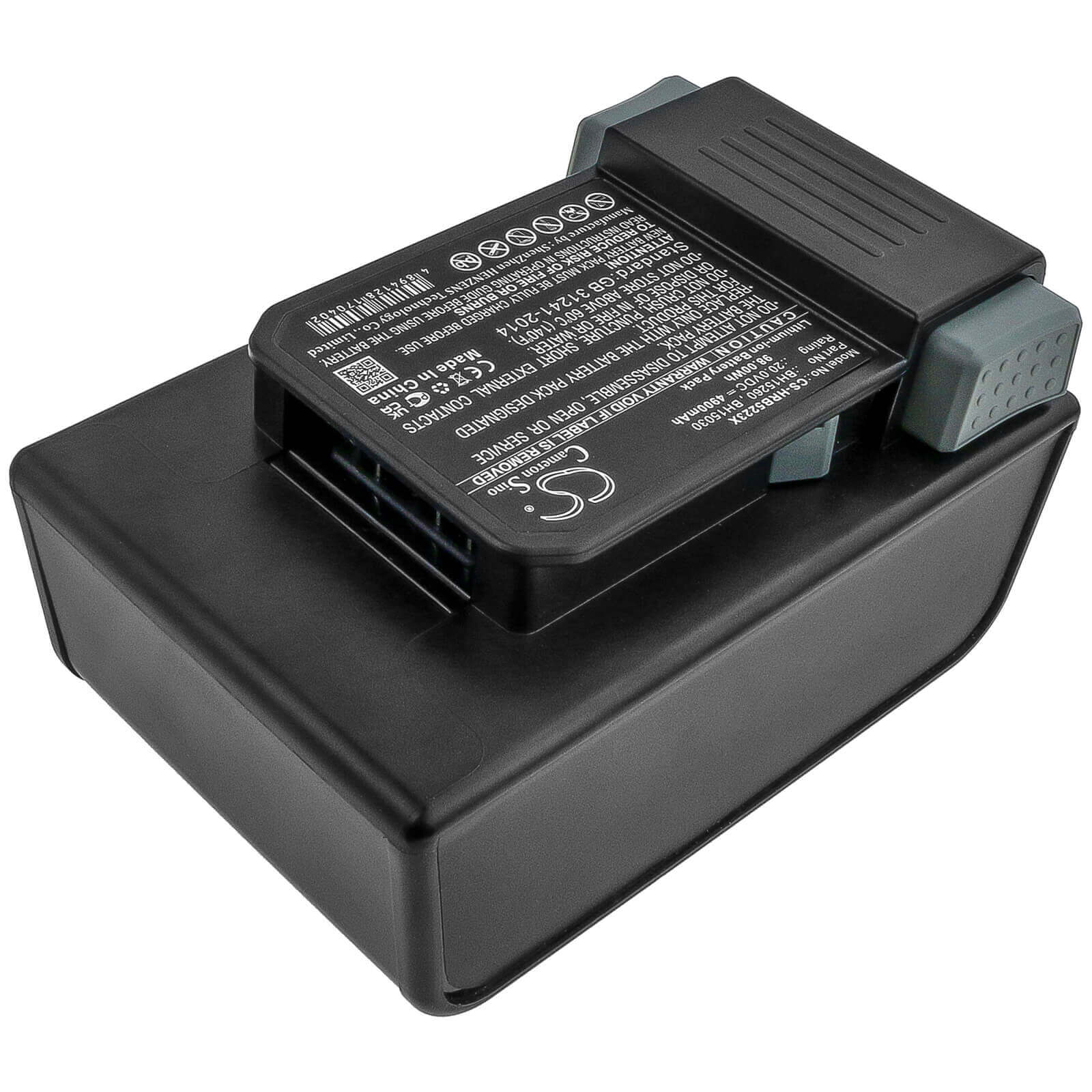 20.0V, 4900mAh, Li-ion Battery fits Hoover, B07q3shzl3, B07q6zhx5r, 98Wh