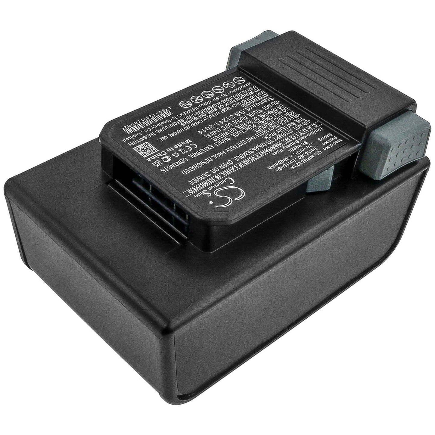 20.0V, 4900mAh, Li-ion Battery fits Vax, Onepwr Spotlessgo Cordless, 98Wh