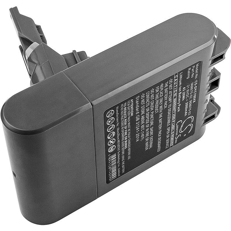 21.6V, 2000mAh, Li-ion Battery fits Dyson, Sv11, V7, 43.2Wh