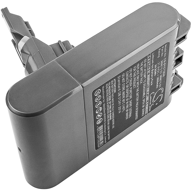 21.6V, 3000mAh, Li-ion Battery fits Dyson, Sv11, V7, 64.8Wh