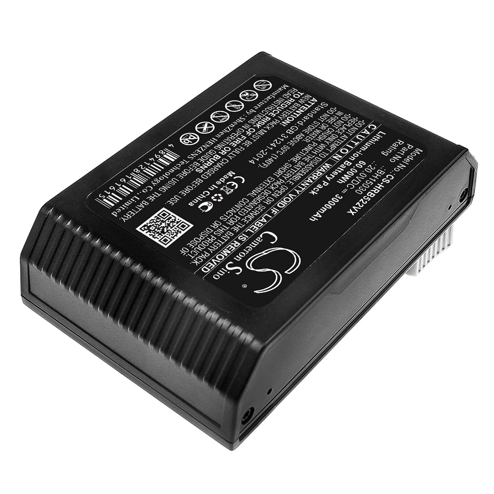 20.0V, 3000mAh, Li-ion Battery fits Hoover, B07q3shzl3, B07q6zhx5r, 60Wh