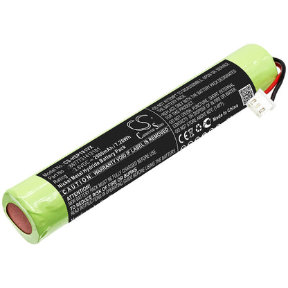 3.6V, 2000mAh, Ni-MH Battery fits Hurricane, Spin Scrubber, 7.2Wh