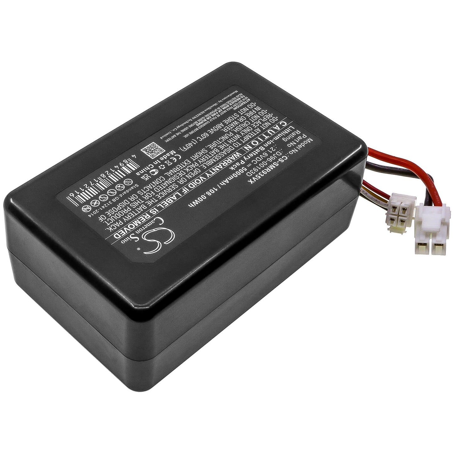 21.6V, 5000mAh, Li-ion Battery fits Samsung, Powerbot R9250, Powerbot R9350, 108Wh