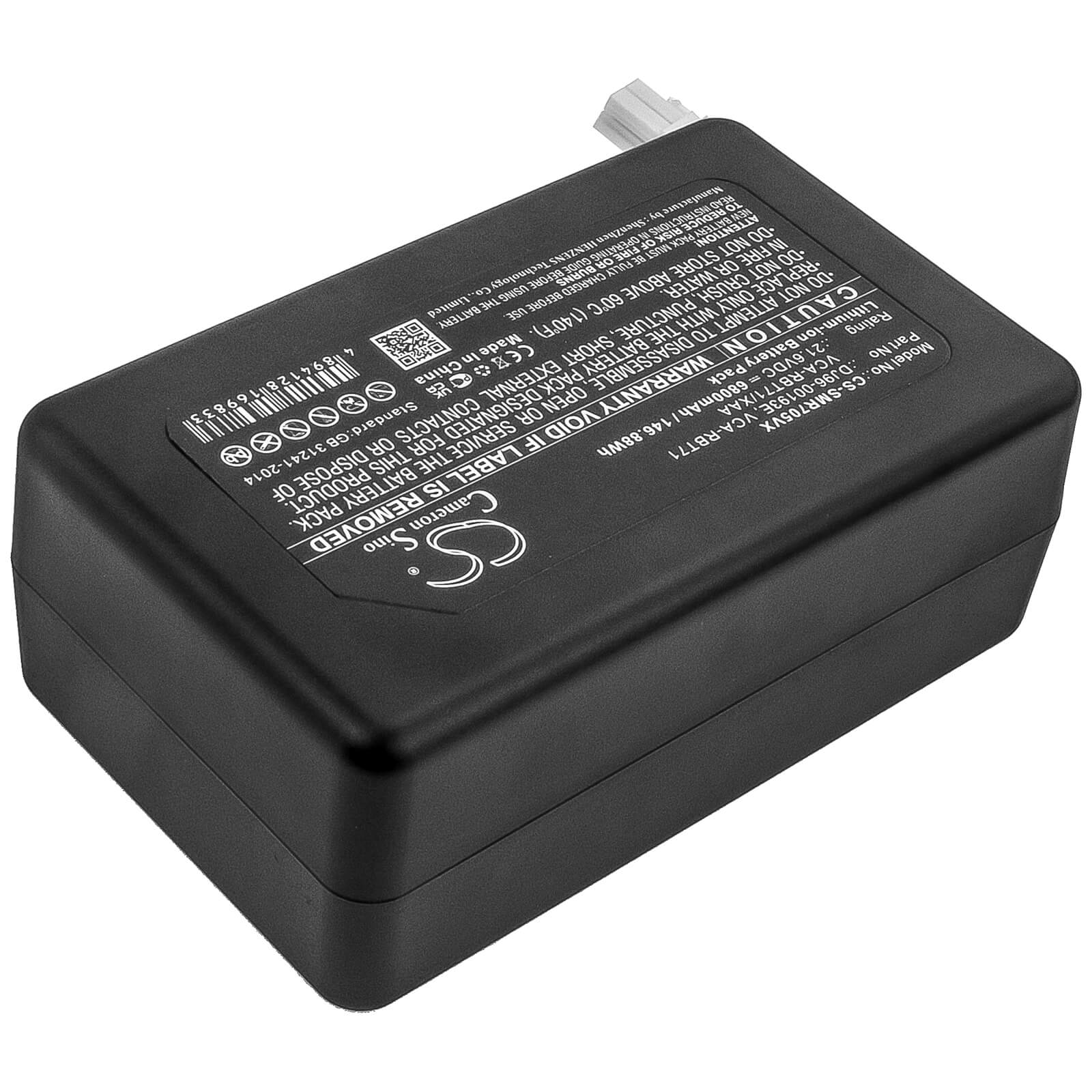 21.6V, 6800mAh, Li-ion Battery fits Samsung, Powerbot R7040, R1am7010uw / Aa, 146.88Wh