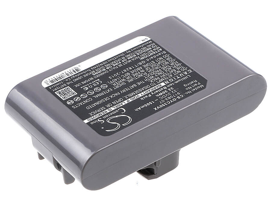 22.2V, 1500mAh, Li-ion Battery fits Dyson, Dc30, Dc31, 33.3Wh