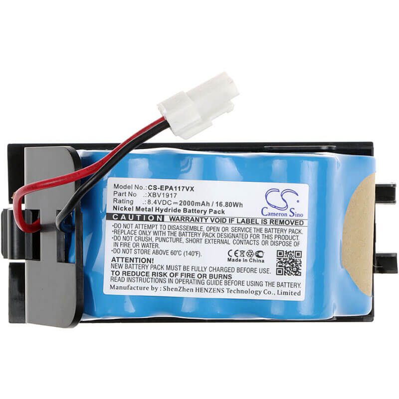 8.4V, 2000mAh, Ni-MH Battery fits Euro Pro, Ap1172, Ap1172n, 16.8Wh