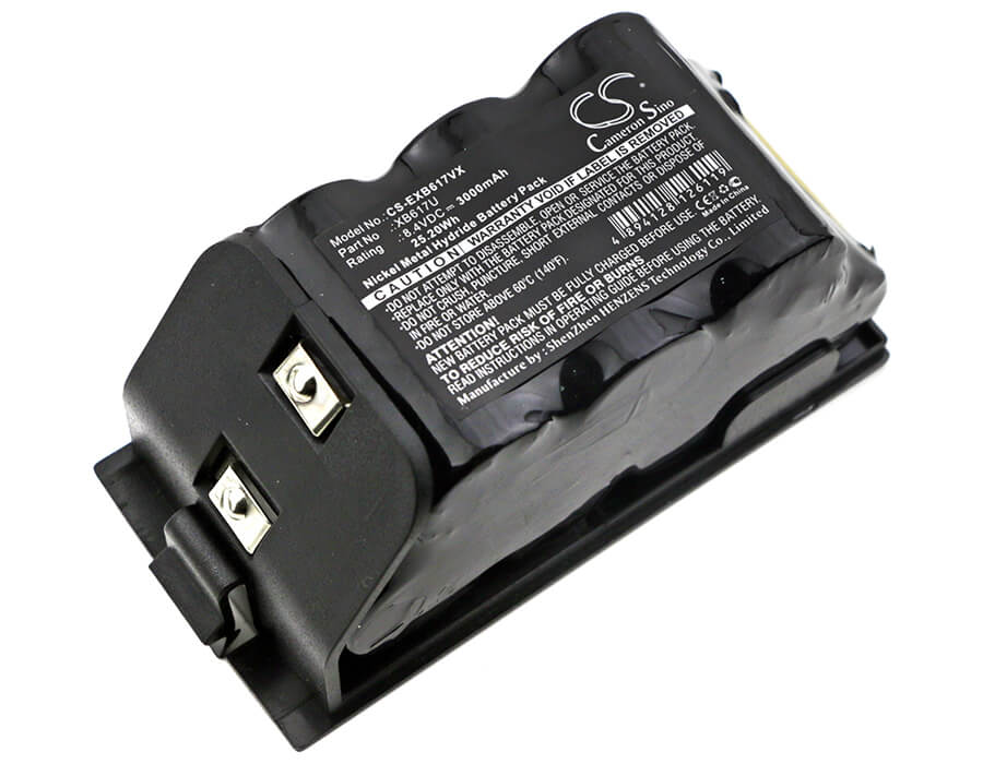 8.4V, 3000mAh, Ni-MH Battery fits Euro Pro, Xb617u, 25.2Wh