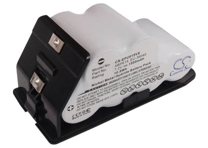 7.2V, 1500mAh, Ni-MH Battery fits Shark, Uv615, Uv615h, 10.8Wh