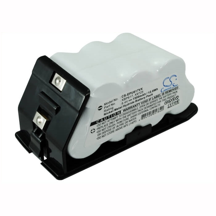 8.4V, 1500mAh, Ni-MH Battery fits Shark, Uv617, Uv647, 12.6Wh