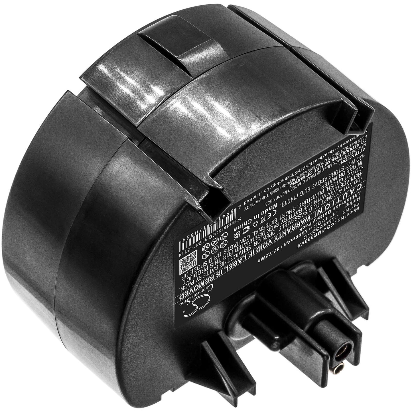 11.1V, 5200mAh, Li-ion Battery fits Water Tech, Pool Blaster Pro, Precision Li, 57.72Wh