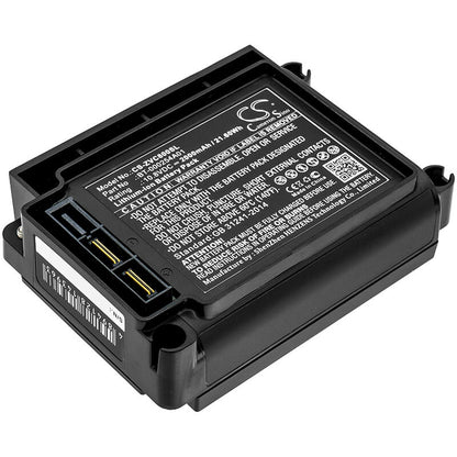 10.8V, 2000mAh, Li-ion Battery fits Zebra, Vc80, 21.6Wh