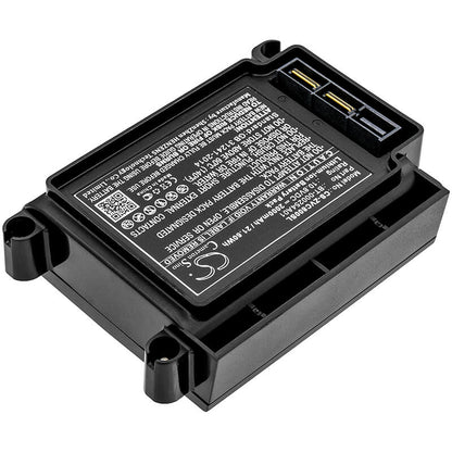 10.8V, 2000mAh, Li-ion Battery fits Zebra, Vc80, 21.6Wh