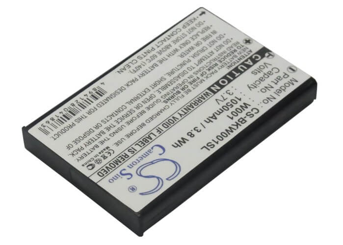 3.7V, 1050mAh, Li-ion Battery fits Belkin, F1pp000gn-sk, Wifi Phone, 3.885Wh