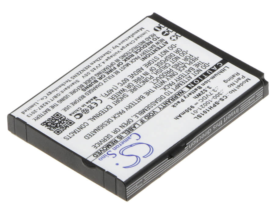 3.7V, 950mAh, Li-ion Battery fits Netgear, Sph-101, 3.515Wh