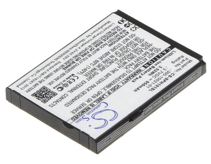 3.7V, 950mAh, Li-ion Battery fits Netgear, Sph-101, 3.515Wh