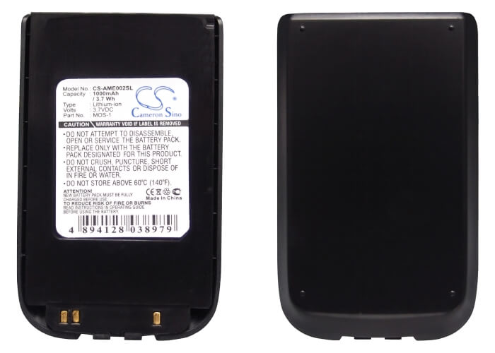 3.7V, 1000mAh, Li-ion Battery fits Amoi, Mos-1, 3.7Wh