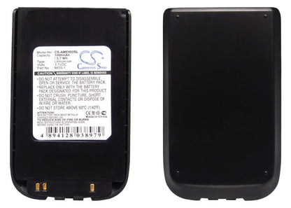 3.7V, 1000mAh, Li-ion Battery fits Amoi, Mos-1, 3.7Wh