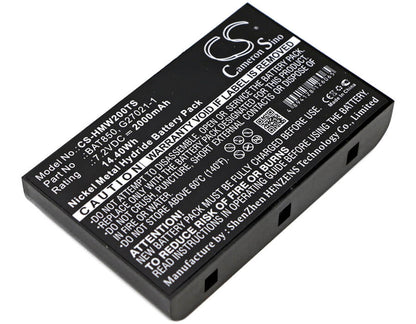 7.2V, 2000mAh, Ni-MH Battery fits Hme, Mb Base Stations, Mb100 Base Station, 14.4Wh